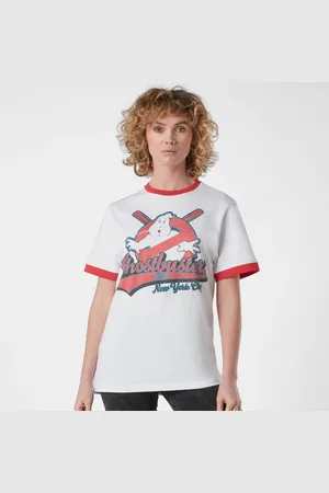 Original Hero Ghostbusters Baseball Unisex T-Shirt Ringer - /Red - S