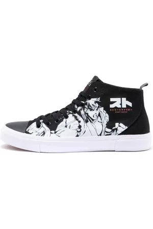 Akedo X Street Fighter Black Signature High Top - UK3 / EU35.5