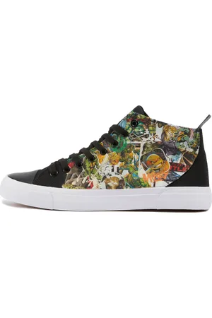 Akedo X TMNT Comics High Top - Black - UK 4 / EU 37 / US Men