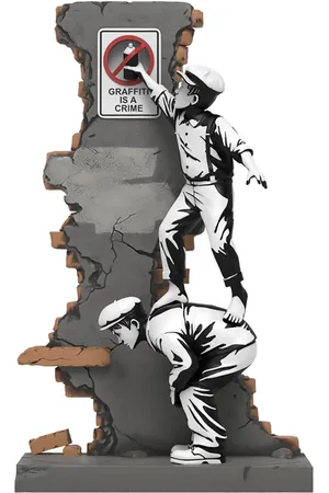 Mighty Jaxx Graffiti Crime By Brandalised Figure