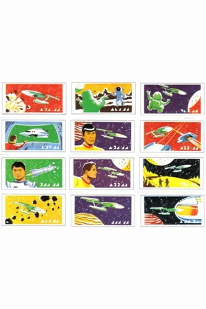 Star Trek Original Series Vintage Primrose Stamp Sets 1971