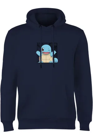 Original Hero Pokémon Pokédex Squirtle #0007 Hoodie - Navy - S
