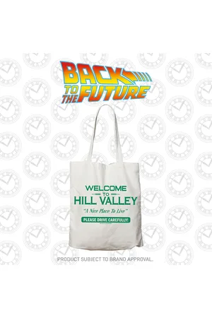 FaNaTtik Back the Future Hill Valley Tote Bag By