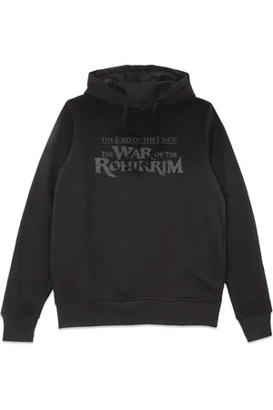Original Hero Lord Of The Rings The War of Rohirrim Textured Logo Hoodie - - S