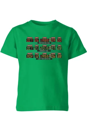 Original Hero Back To The Future Destination Clock Kids