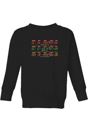 Original Hero Back To The Future Destination Clock Kids