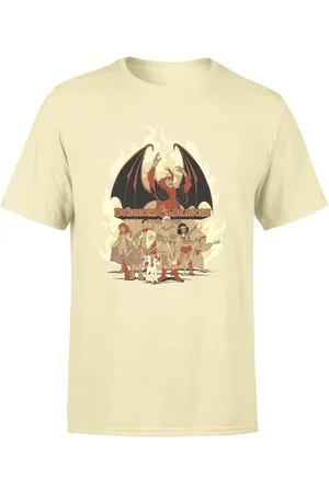 Original Hero Dungeons & Dragons D&D Cartoon The Party Unisex T-Shirt - - M