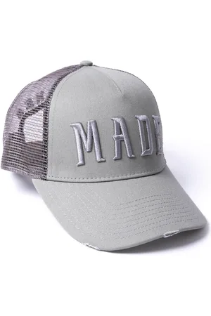 By IWOOT Milliner Sleet Distressed Cotton Trucker Made 3D Embroidered