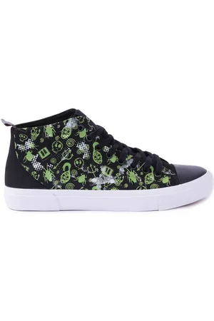 Akedo X Beetlejuice Black Signature High Top - UK 4 / EU 37 / US 5