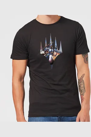 Original Hero Magic The Gathering Key Art With Logo T-Shirt - - S