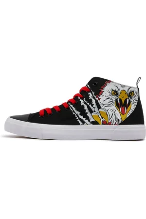 Akedo X Cobra Kai Team Eagle Fang Black Signature High Top - UK 3 / EU 35.5 / US Men